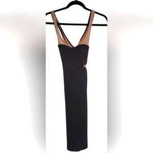 Petite small mini black dress